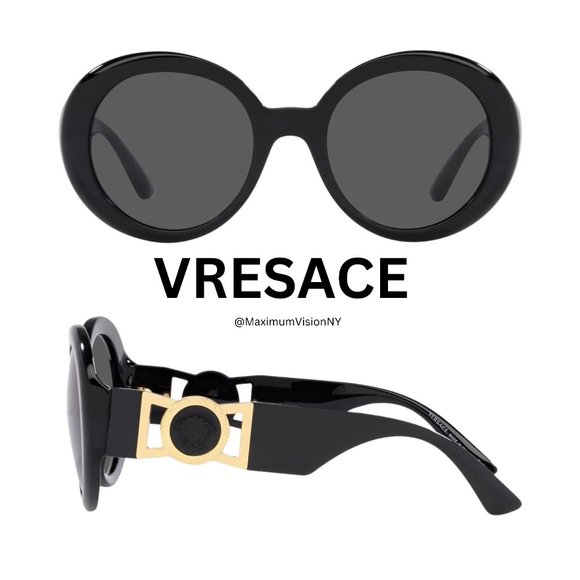 New Versace Sunglasses 0VE4414GB1 /8755 Retail : $495+Tax